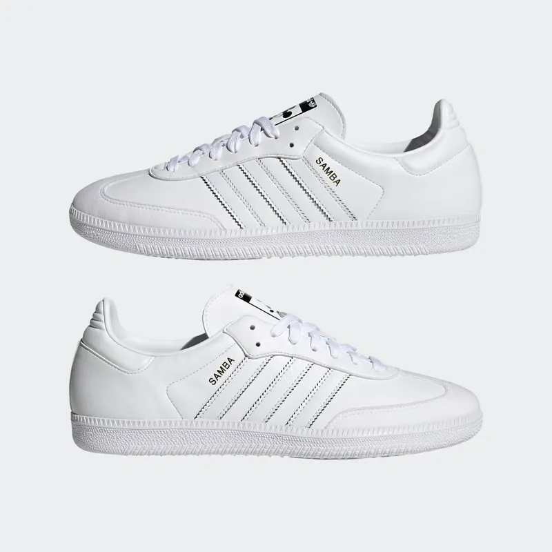 Adidas Samba Vegan x Disney Mickey Cloud White / Core Black / Gold Metallic (GY1889)