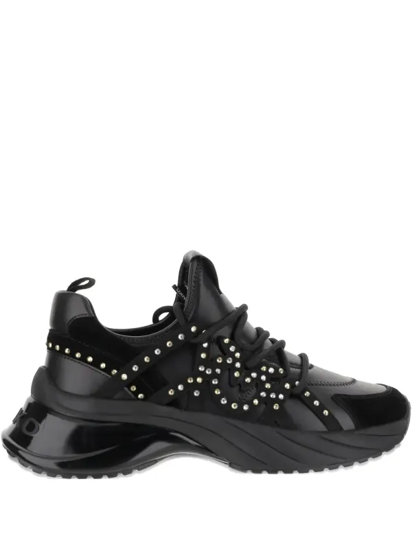 PINKO Sneakers mit Strassverzierung – Schwarz (SS0095E031)
