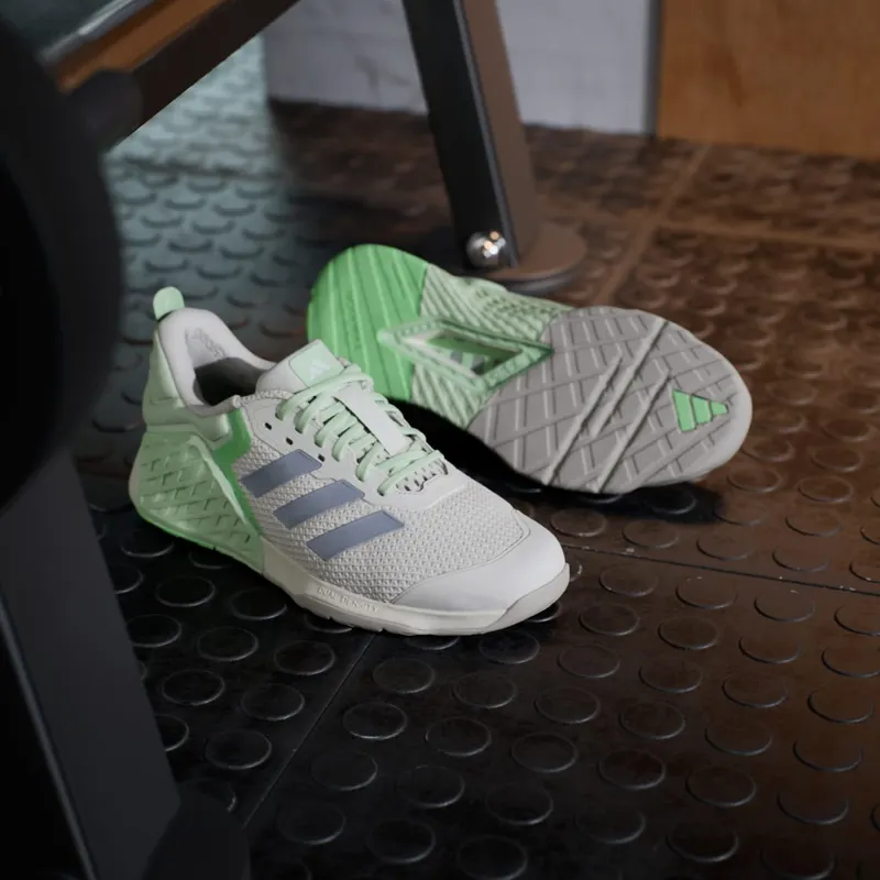 Adidas Dropset 3 Halo Silver / Semi Green Spark / Lime Burst (JR1673)