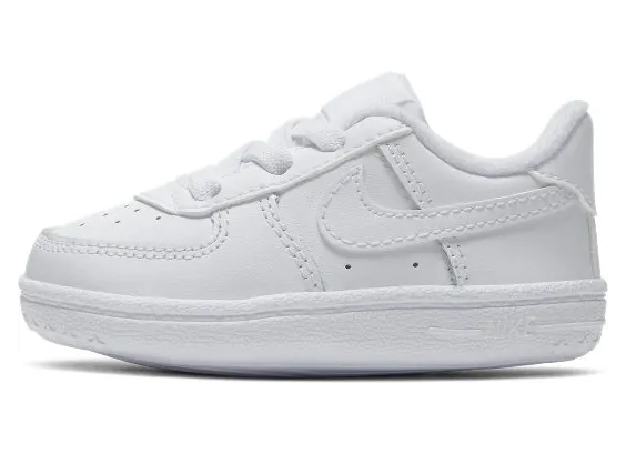 Nike Force 1 Crib Bootie voor baby’s – Wit
