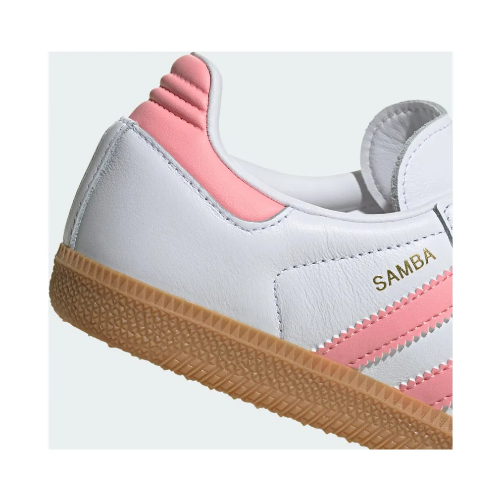 Adidas Samba OG Kids Cloud White / Semi Pink Spark / Gum (JP5480)