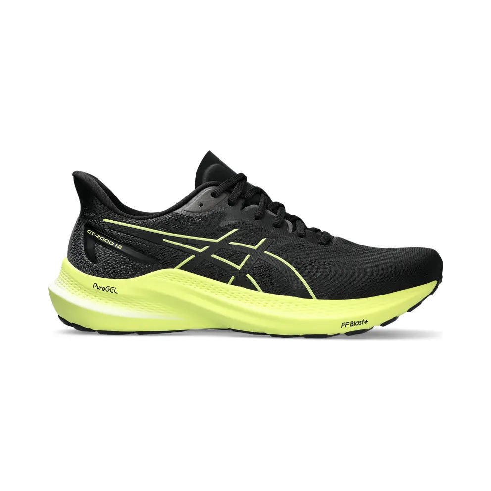 Asics Gt-2000 12 Black/Glow Yellow (1011B691.003)