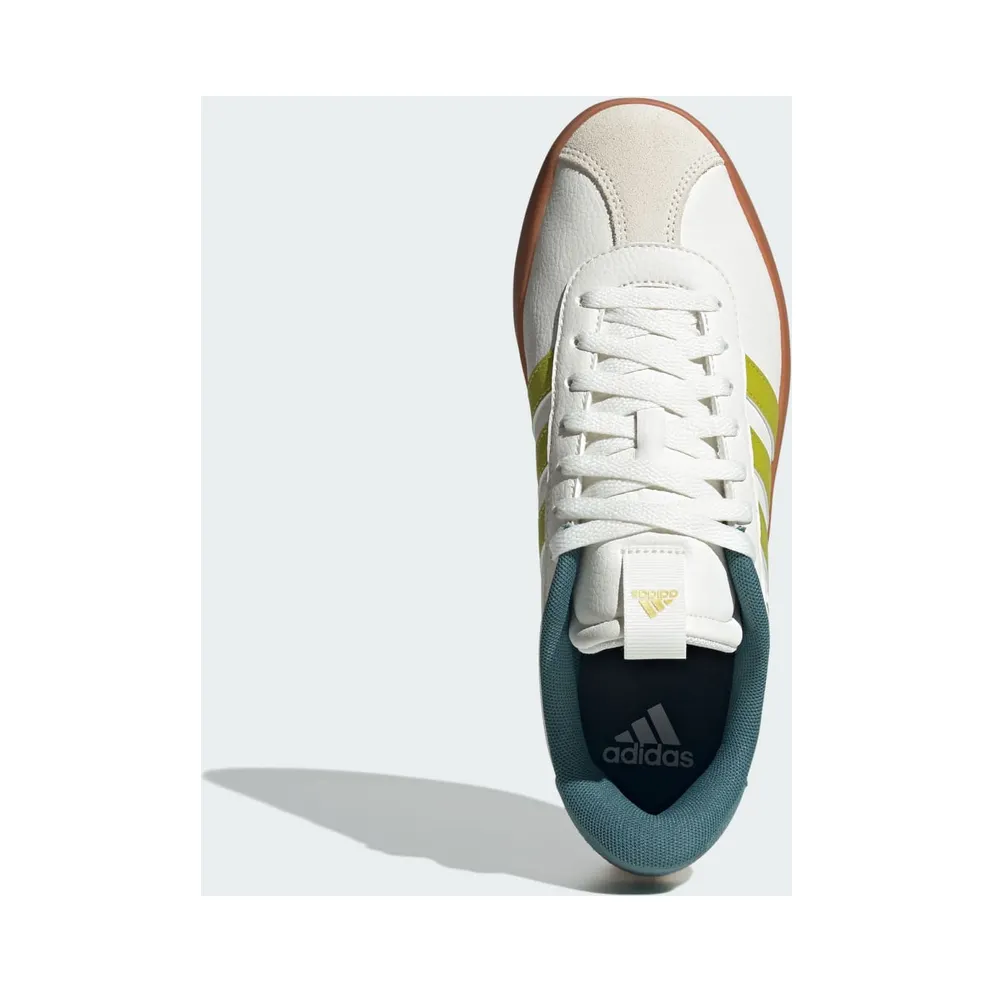 Adidas VL Court 3.0 Core White / Preloved Lime / Preloved Teal (JR8636)
