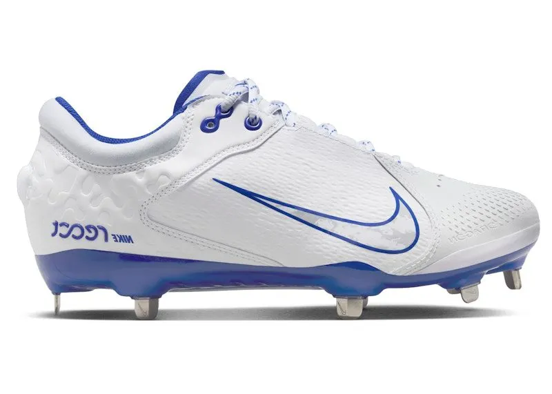 Nike Hyperdiamond 4 Elite White Pure Platinum Hyper Royal (FZ0923-101)