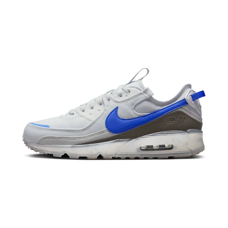 Nike Air Max 90 Terrascape “Pure Platinum / White / Anthracite / Hyper Royal” (DV7413-002)