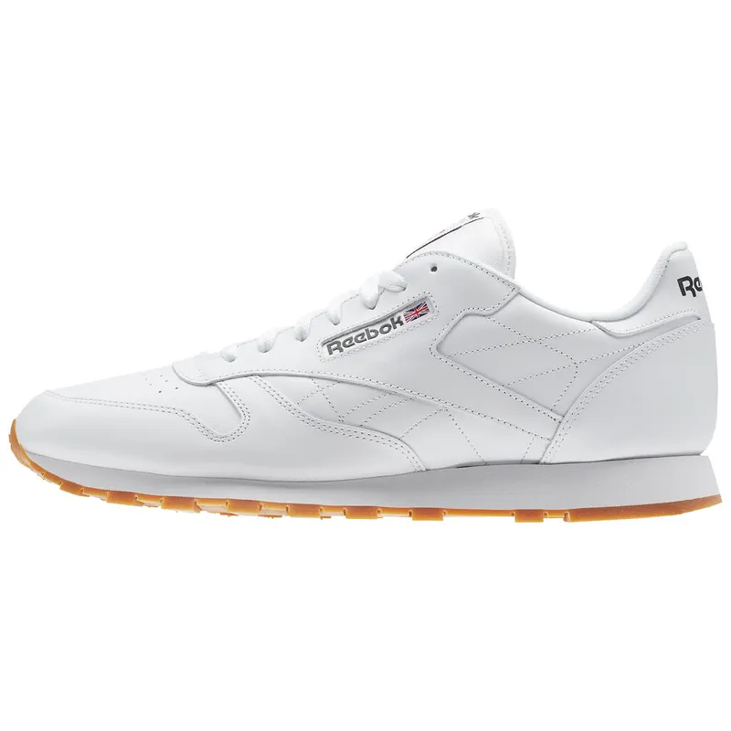Reebok Classic Leather White White/Gum (Other Brands Reebok)