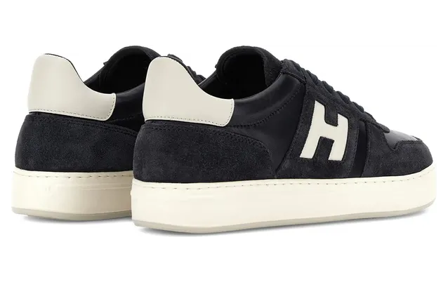 Hogan H-TV Suede Logo “Blue/White” (HXM6680FZ00U HC01VU) (2)