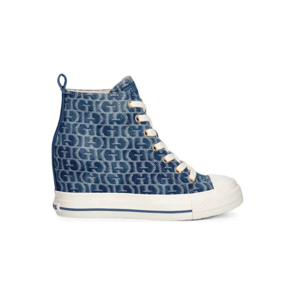 Guess Usa Sundae logo-print “Blue” (FLTSUNFAL12)