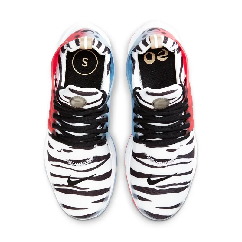 Nike Air Presto South Korea White/Metallic Gold-Black-Red Orbit (CJ1229-100)