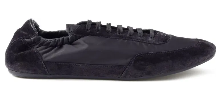 Prada Collapse Re-nylon and Suede Elasticized “Black” (2EG479 F G001 D7C F0002)