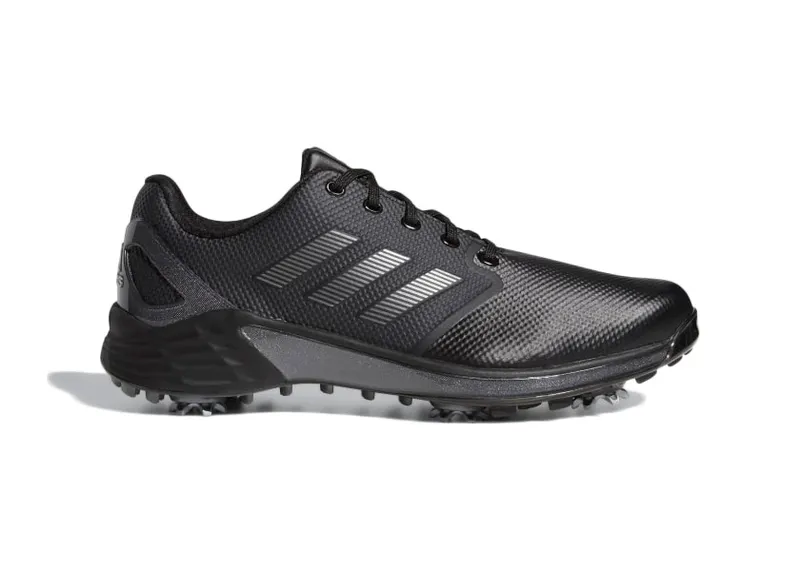 Adidas ZG21 Golf Shoes Core Black / Dark Silver Metallic / Grey Five (FW5544)
