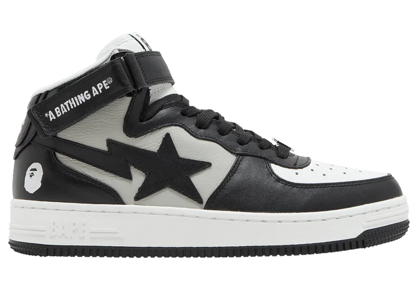 A Bathing Ape Bape Sta Mid Black (2022) (1I20-291-010 BLK)