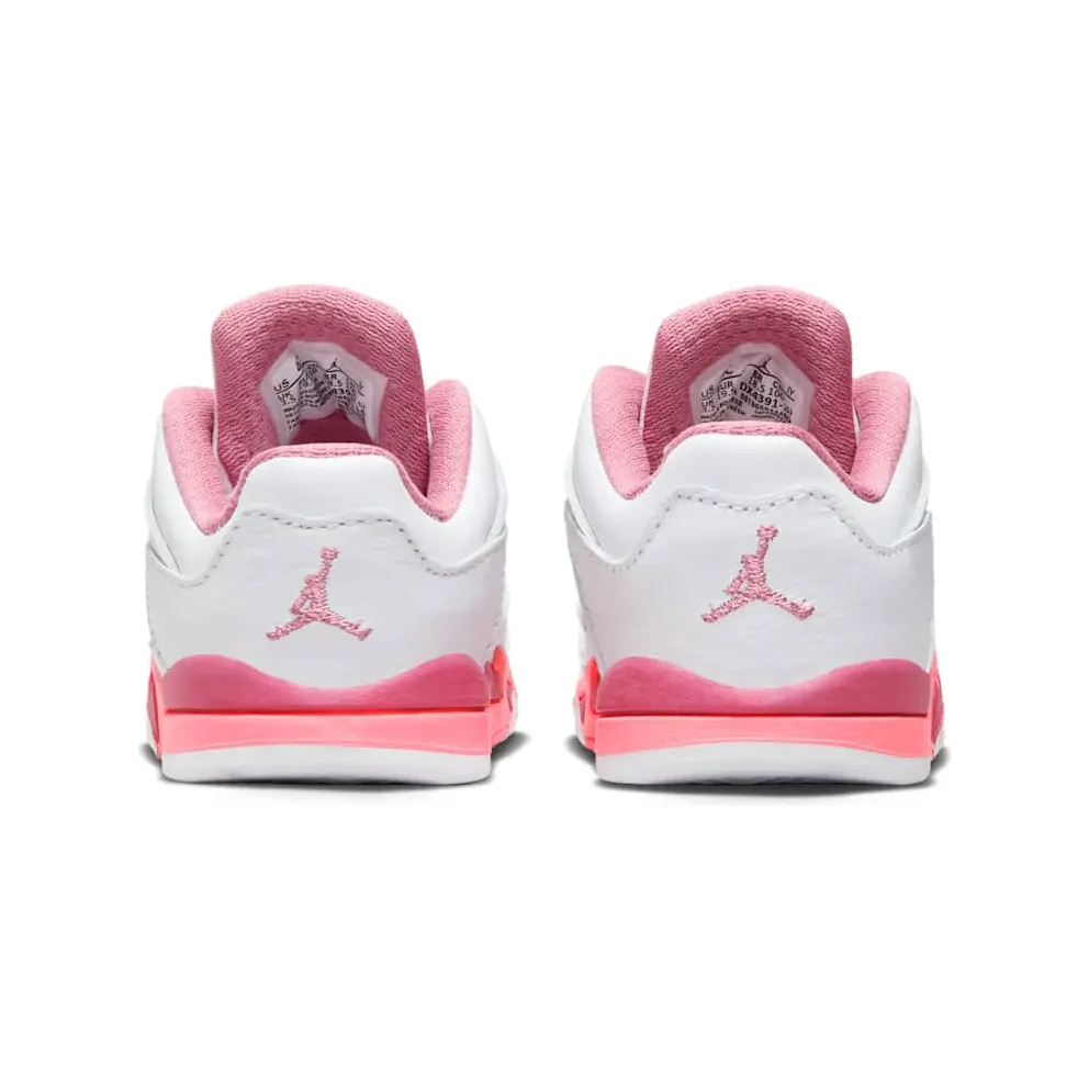 Jordan 5 Retro Low White Desert Berry Black Coral Chalk (DX4391-116)