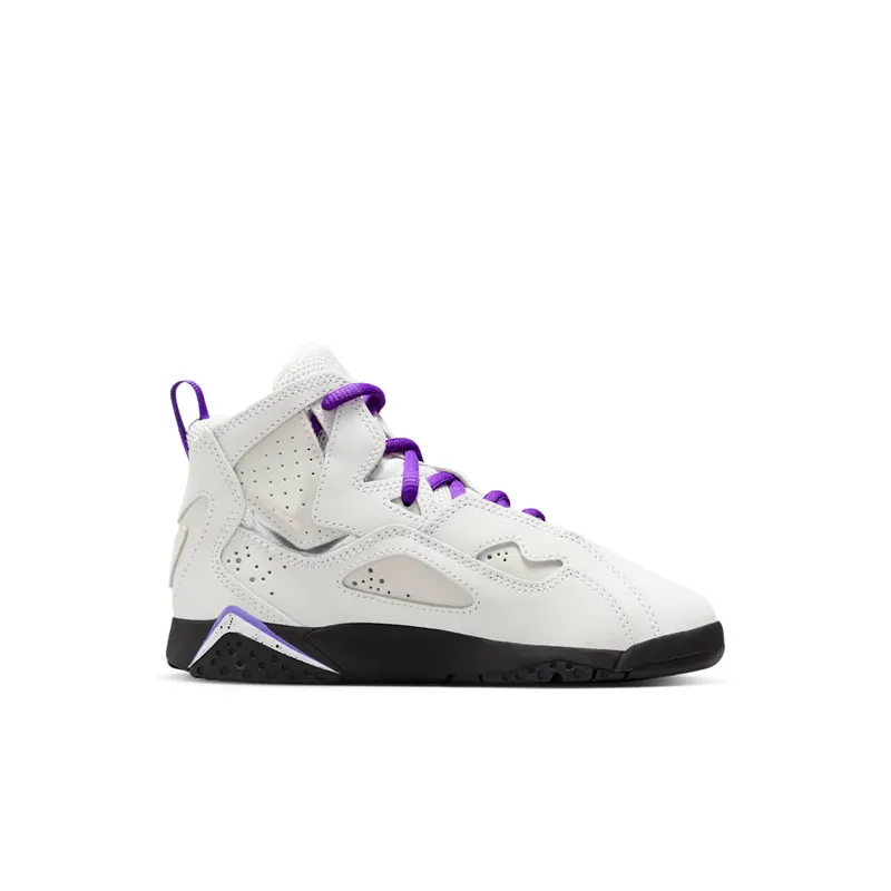 Jordan True Flight Light Base Grey White Black Purple Venom (343796-052)