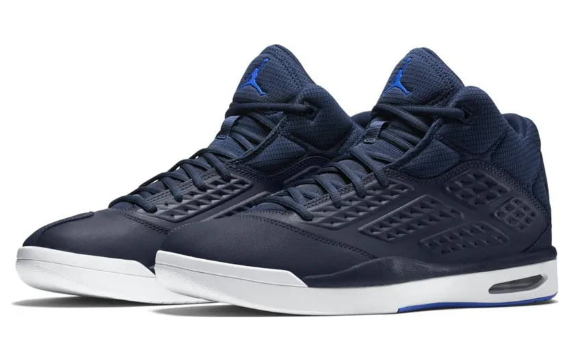 Jordan New School Midnight Navy/Soar-White