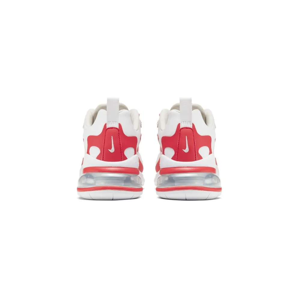 Nike Air Max 270 React SE Bubble Wrap (W) White/Track Red-Barely Rose (BV3387-100)