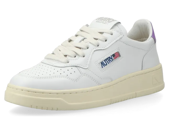 Autry Medalist Low W (white / lavender) – AULWLL59 (2)