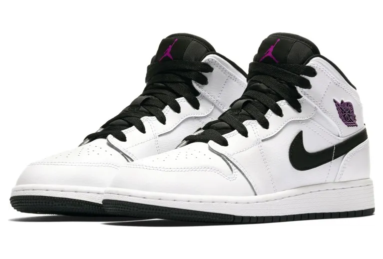 Air Jordan 1 Mid GG White (555112-138)