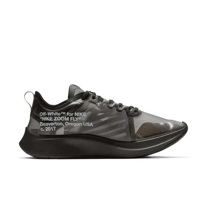 Nike x Off White Zoom Fly SP Black (2018) (AJ4588-001)