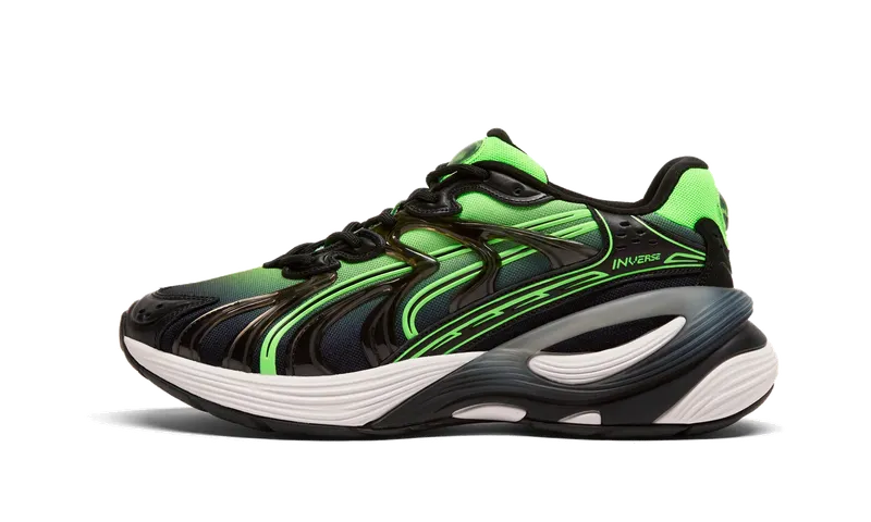 Puma INVERSE “Mutant – Green Glare Black” (401753-01)