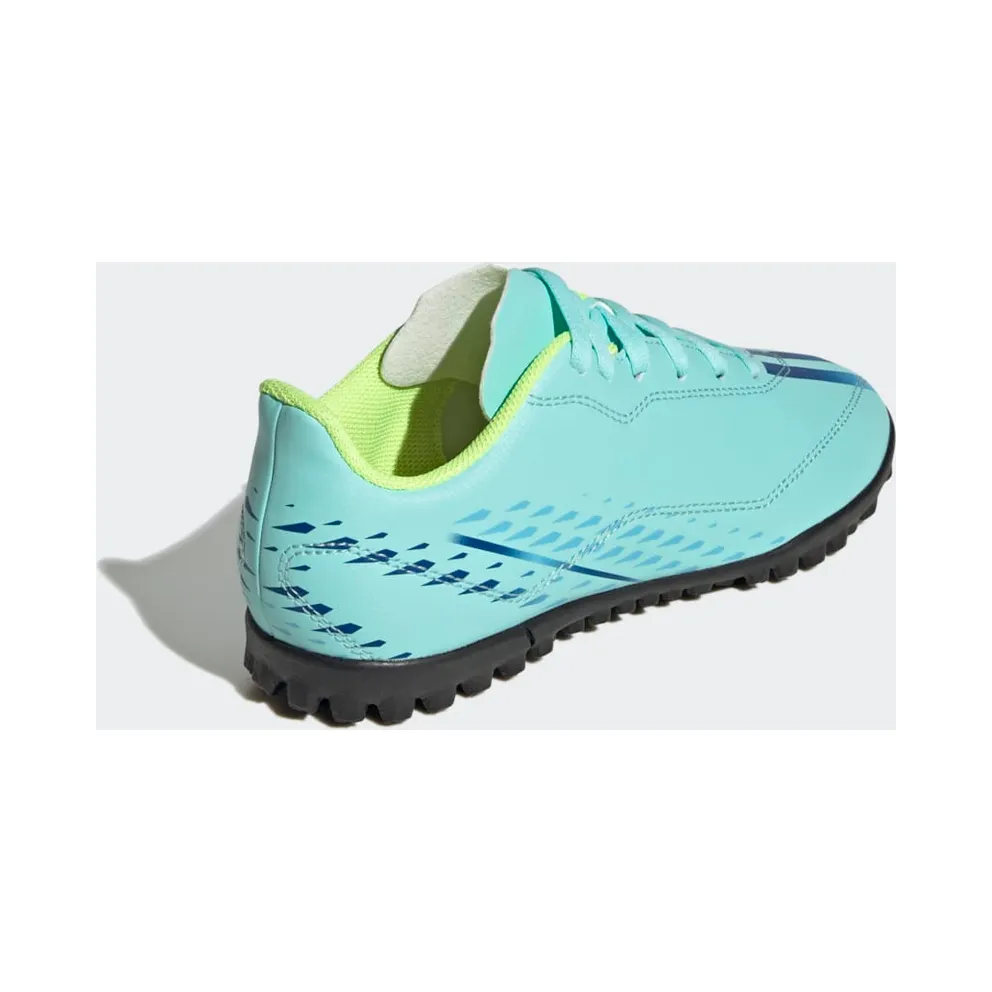 adidas X Speedportal.4 Turf Football Boots Clear Aqua / Power Blue / Solar Yellow (GW8510)