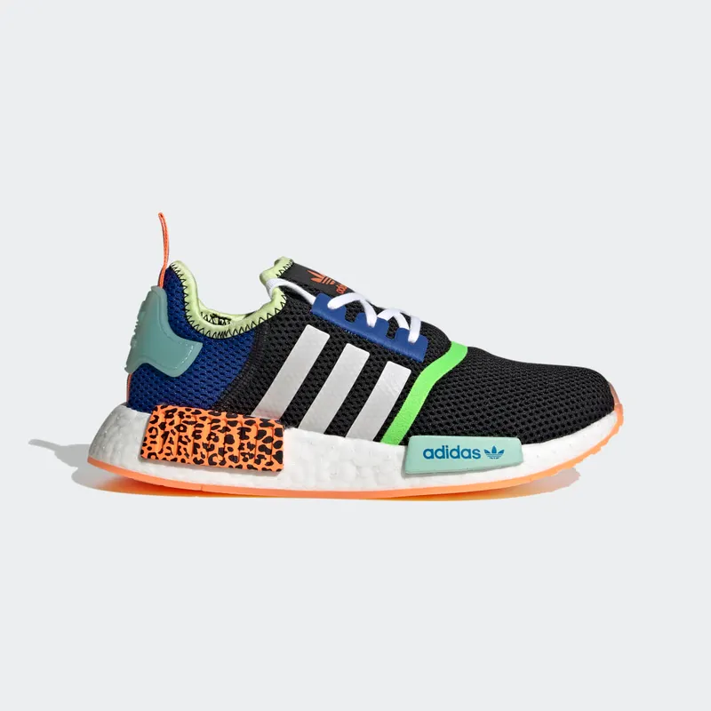 adidas NMD_R1 Core Black / Cloud White / Screaming Orange (G55501)