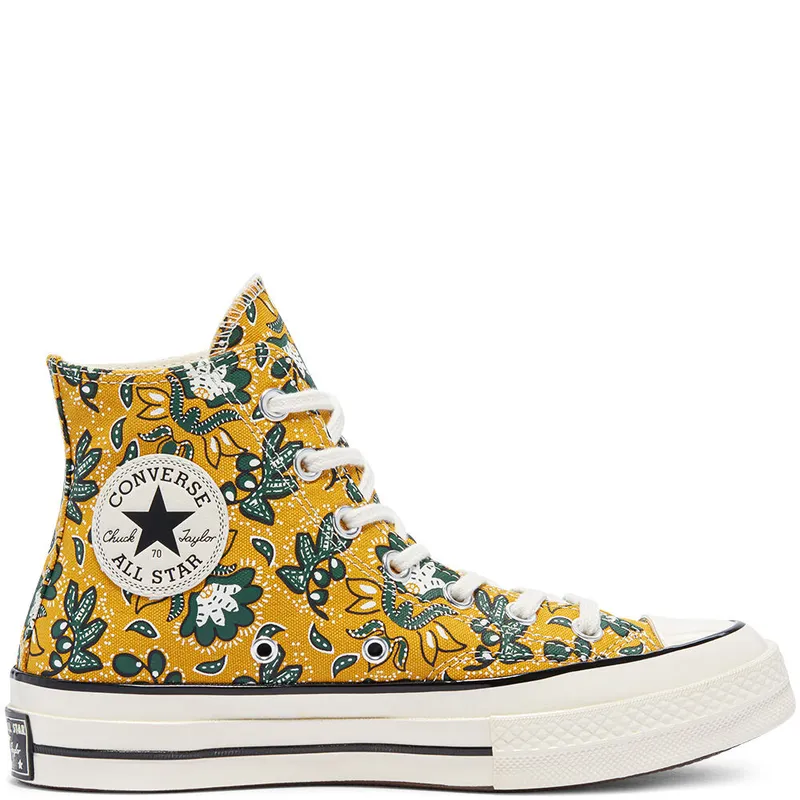 Converse Culture Prints Chuck 70 High Top Gold Dart/egret/fire (171073C)