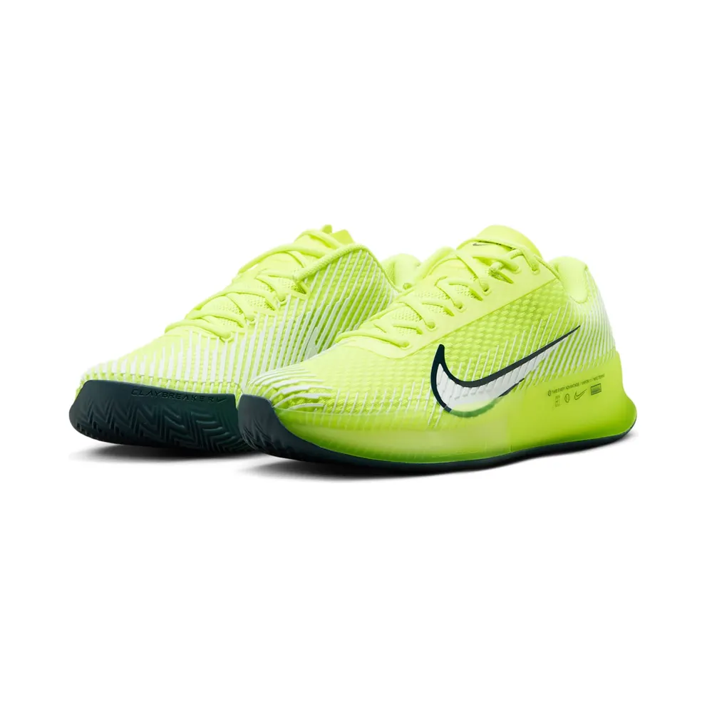 Nike Court Air Zoom Vapor 11 Clay Volt Armory Navy White (DV2014-700)