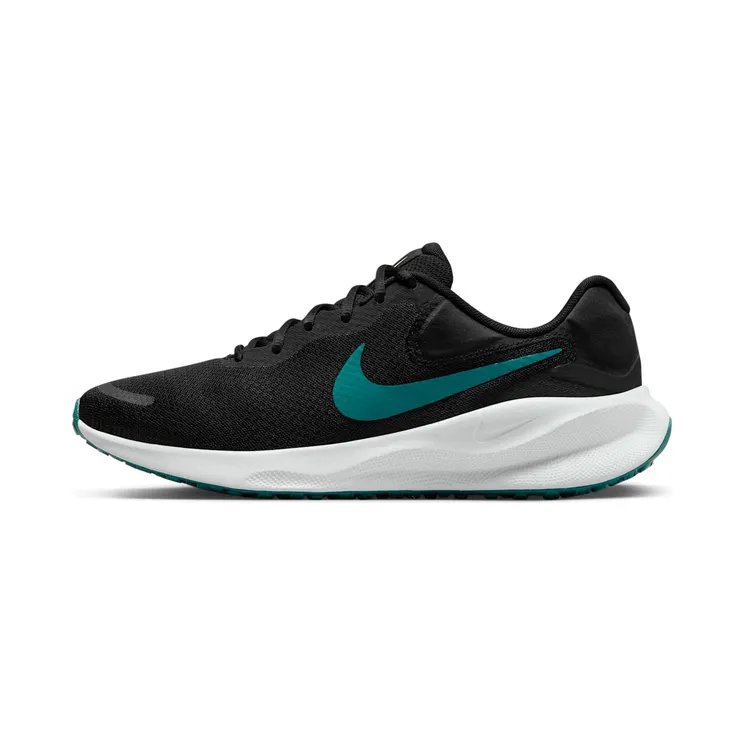 Nike Revolution 7 “Black / Pure Platinum / Lime Blast / Geode Teal” (FB2207-004)
