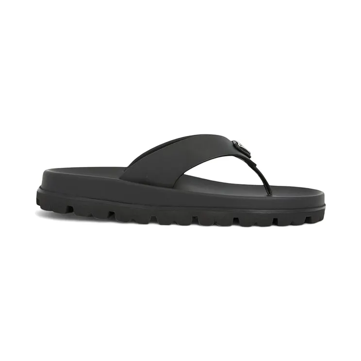 Prada Rubber Thong Sandal Black (1Y420N_3LKK_F0002)