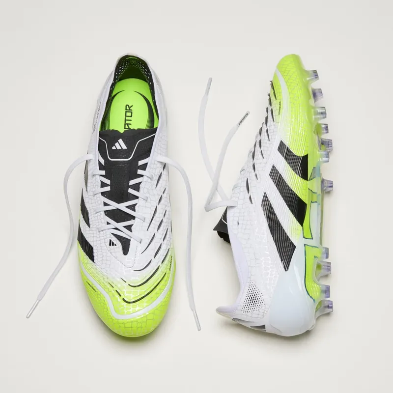 adidas Predator Elite FG Cloud White Core Black Lucid Lemon (JI1082)