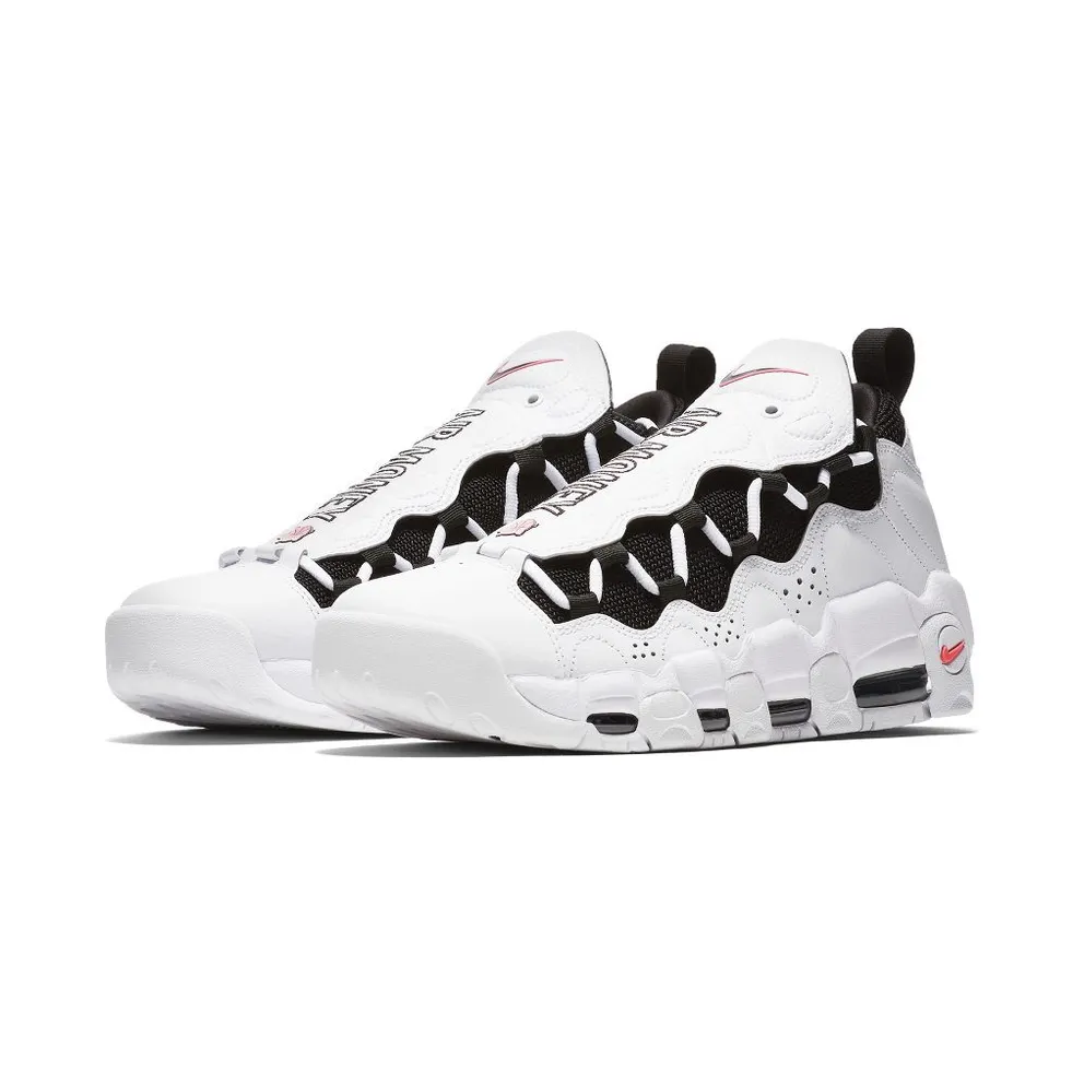 Nike Air More Money White Black Coral Chalk White/Black-Coral Chalk-White (AJ2998-101)