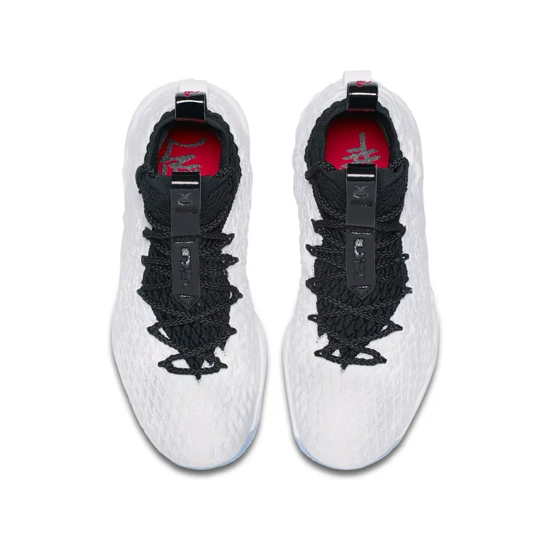 Nike LeBron 15 Graffiti (GS) White/Black (AQ6176-100)