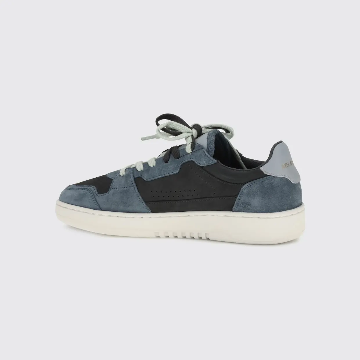 Axel Arigato Dice Lo Bicolour Nubuck and Suede Trainers Blue (F4219003) (2)