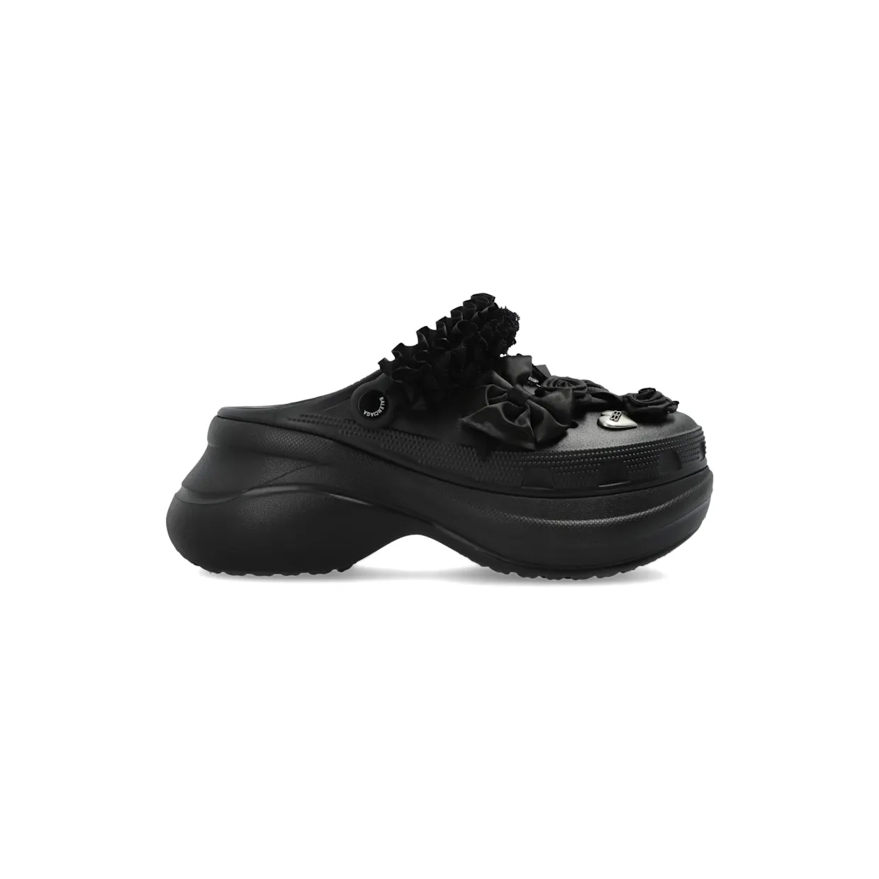 Balenciaga x Crocs Mule Strap Black (720762 W0FPA 1000)