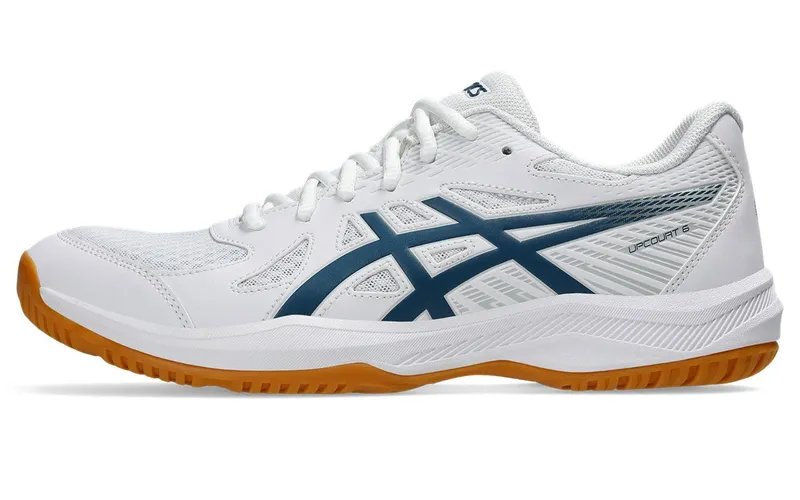 ASICS Upcourt 6 White Vintage Indigo (1071A104-100)