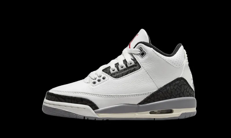 Air Jordan 3 Retro “Cement Grey” (GS) (DM0967-106)