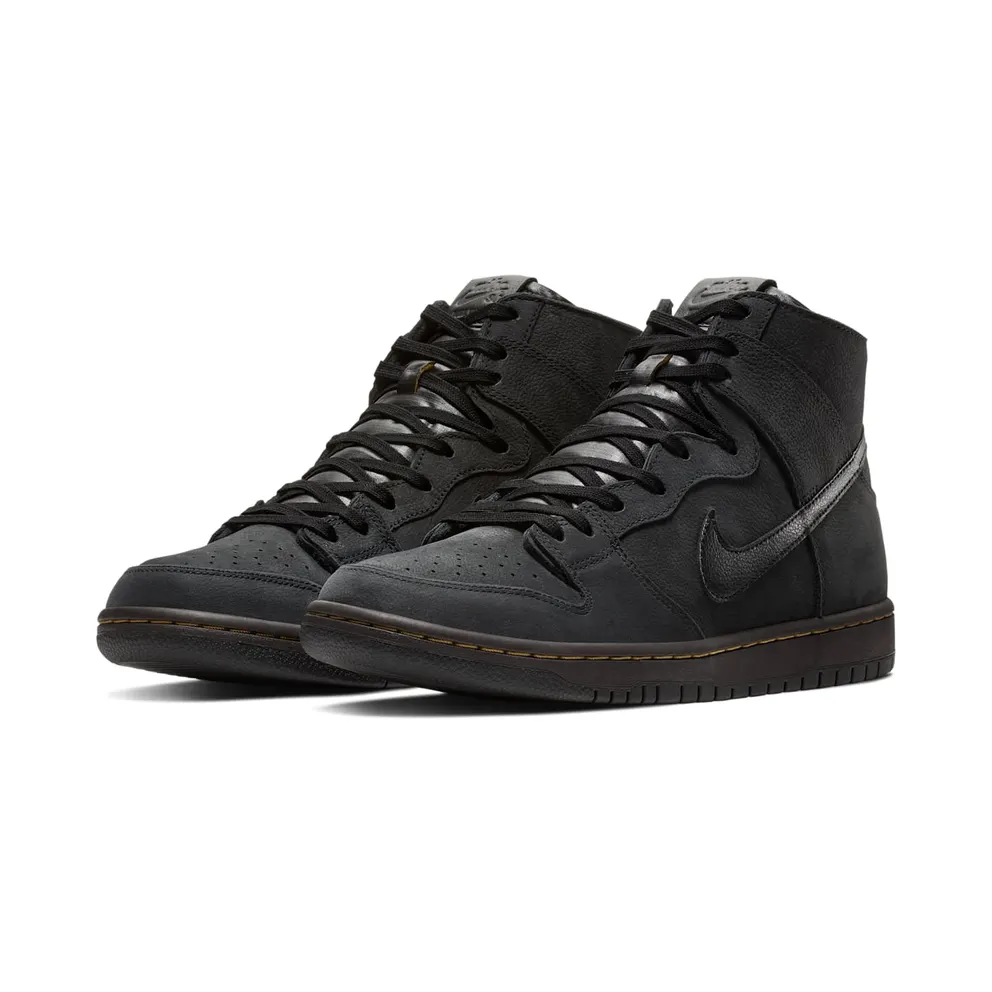 Nike SB Dunk High Deconstructed Doc Martens Black/Black-Velvet Brown-Peat Moss (AR7620-002)