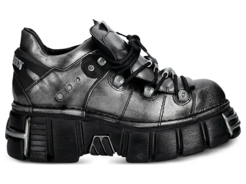 New Rock met chunky zool “Grey” (M120NC76)