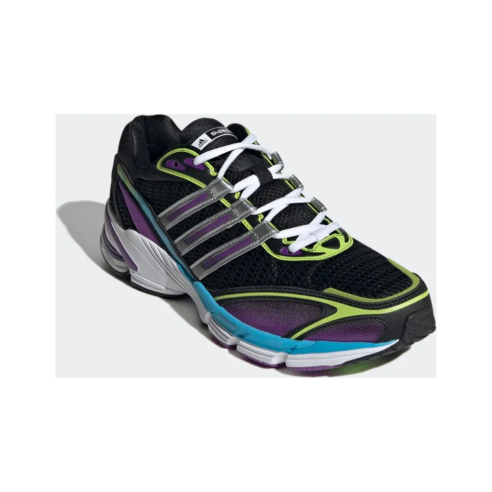 Adidas Supernova Cushion 7 Core Black / Silver Metallic / Semi Solar Green (GY5931)