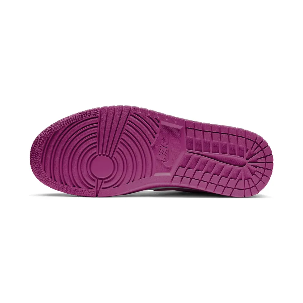 Jordan 1 Low Black Cactus Flower (W) Black/Cactus Flower-White (DC0774-005)