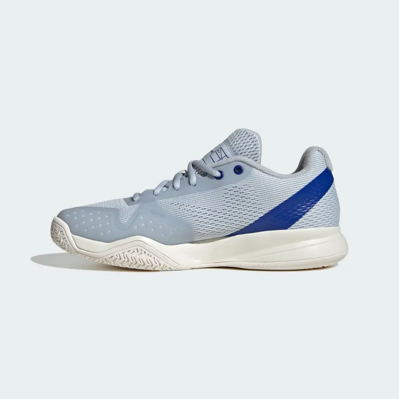 Adidas COURTFLASH PICKLEBALL SHOES Halo Blue / Silver Metallic / Lucid Blue (JQ3248)