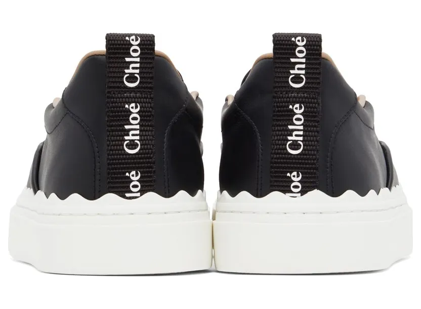 Chloé Black Lauren Slip-On Sneakers (CHC21U42142) (2)