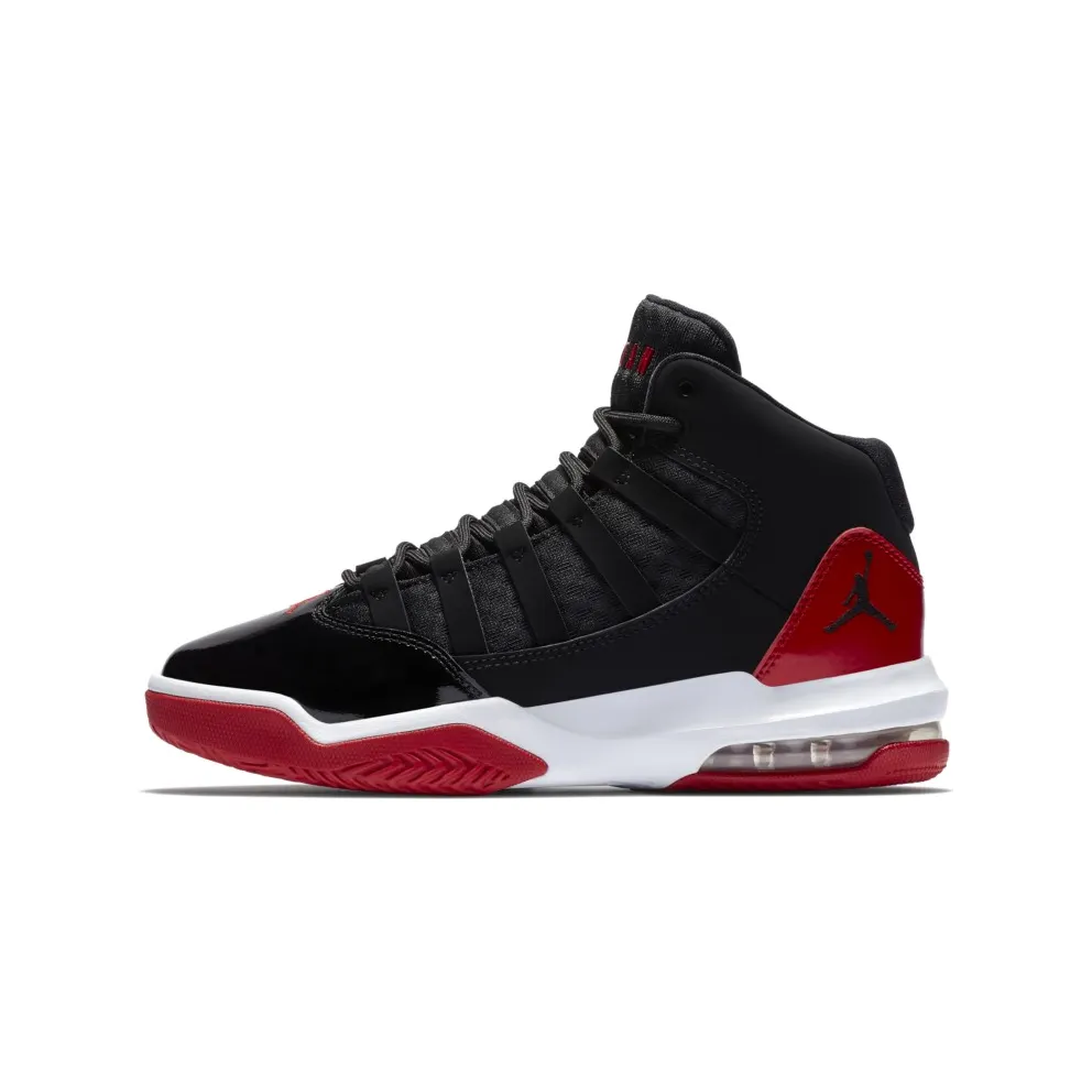 Jordan Max Aura Bred (GS) Black/Gym Red-White (AQ9214-006)