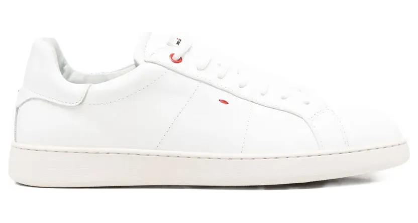 Kiton Sneakers aus Leder – Weiß (USSA381N0114311002)