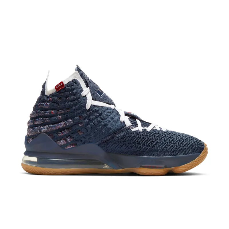 Nike LeBron 17 College Navy College Navy/White-Game Royal (CD5056-400)