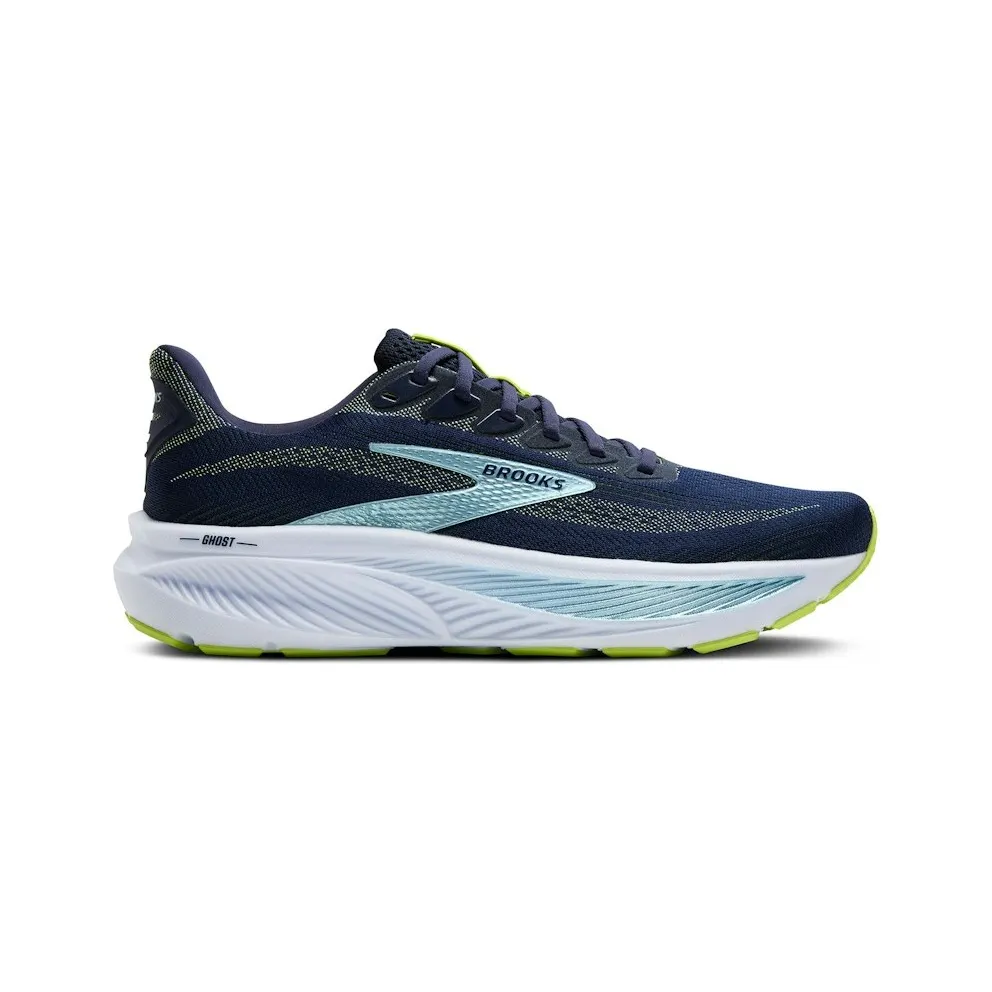 Brooks Ghost Peacoat / Lime / Blue (110442-1D-414)