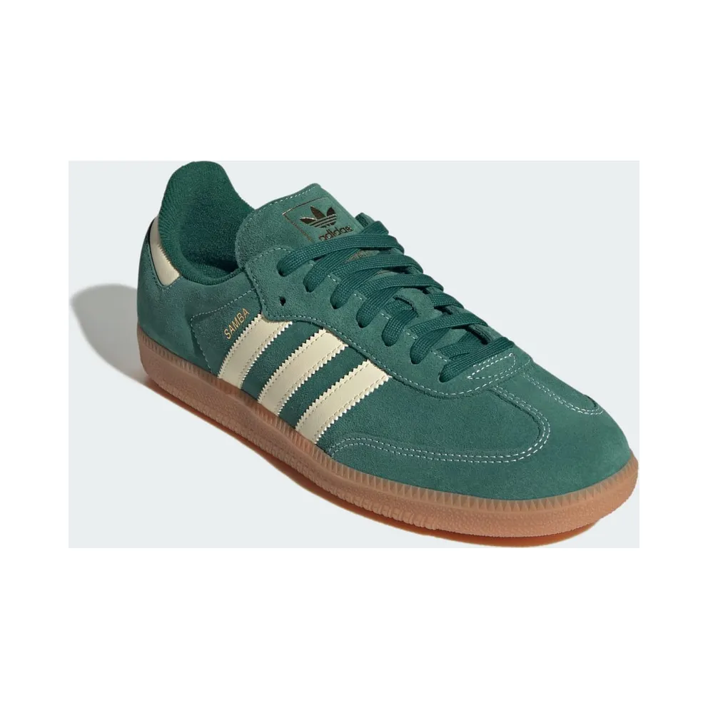Adidas SAMBA OG Shoes Collegiate Green / Warm Vanilla / Gum (KK2274)