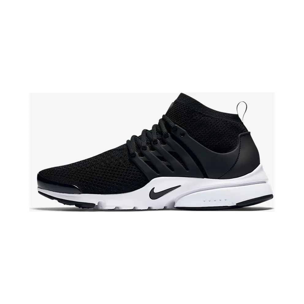 Nike Air Presto Flyknit Ultra Black White Black/White-Electric Green-Black (835570-001)