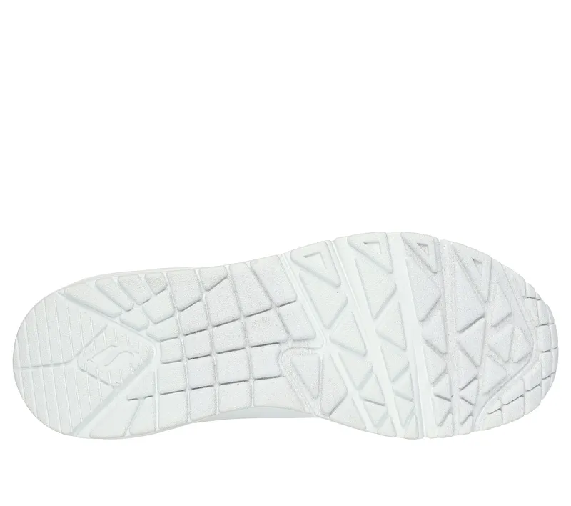 Skechers Uno – Pop Back – White / Munt – “White” (177092 WMNT)